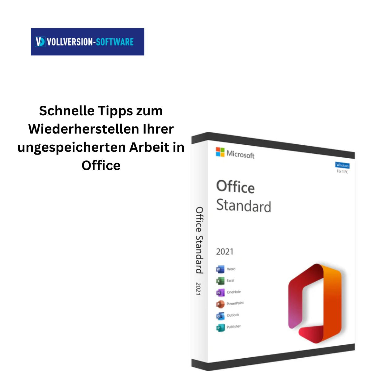 Wie man nicht gespeicherte Word-Dokumente in Microsoft Office wiederherstellt
