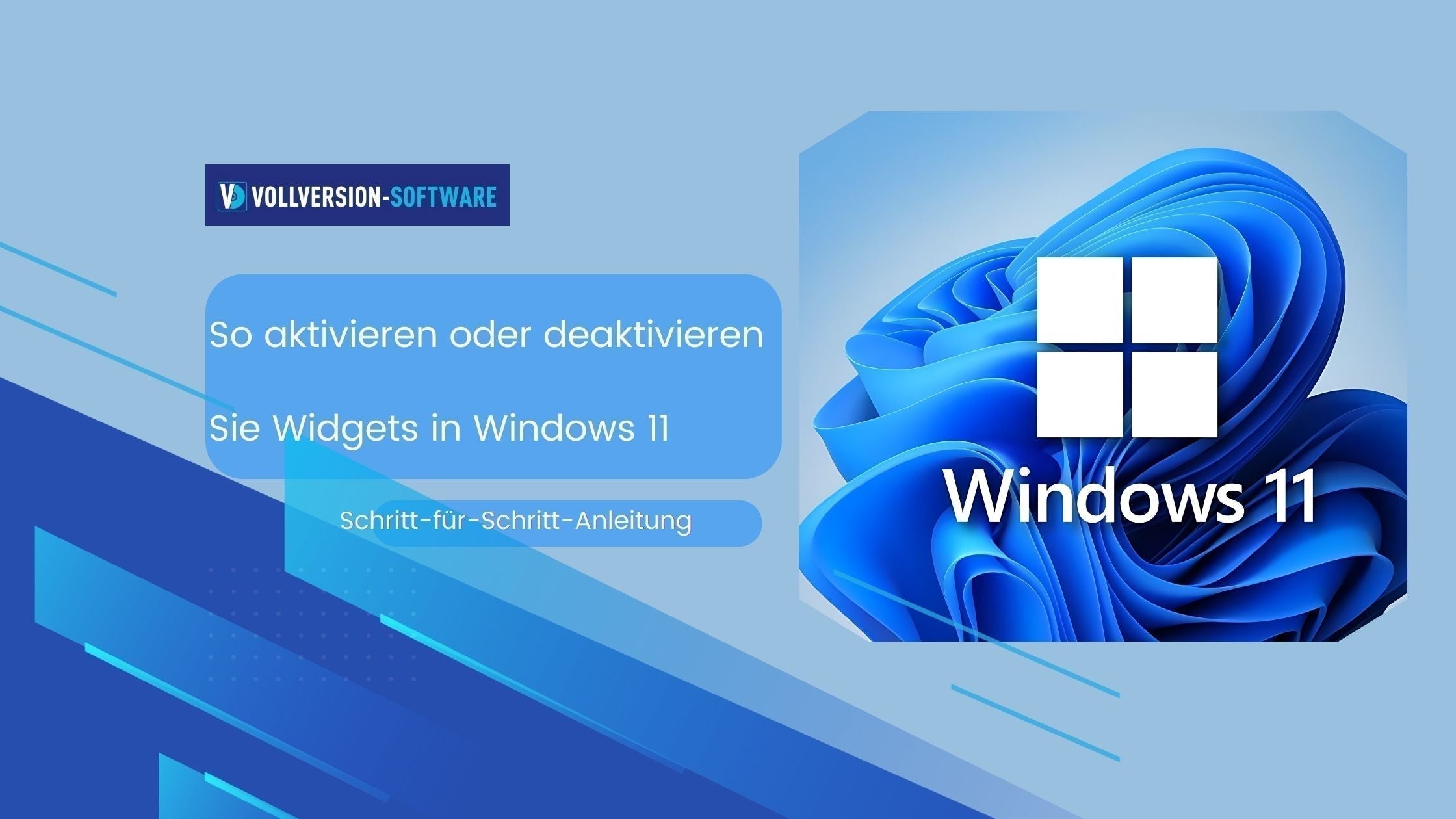 Widgets in Windows 11 aktivieren oder deaktivieren