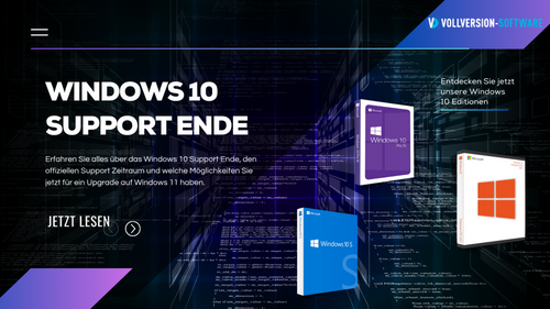 Windows 10 Support Ende ist da: Was sollten Sie jetzt tun?