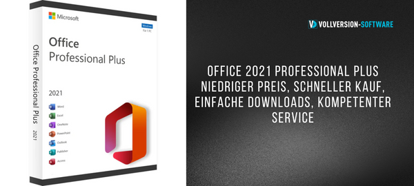 Fortgeschrittene Funktionen in Office 2021 Pro Plus 
