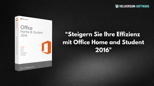 Maximierung der Produktivität mit Microsoft Office Home and Student 2016