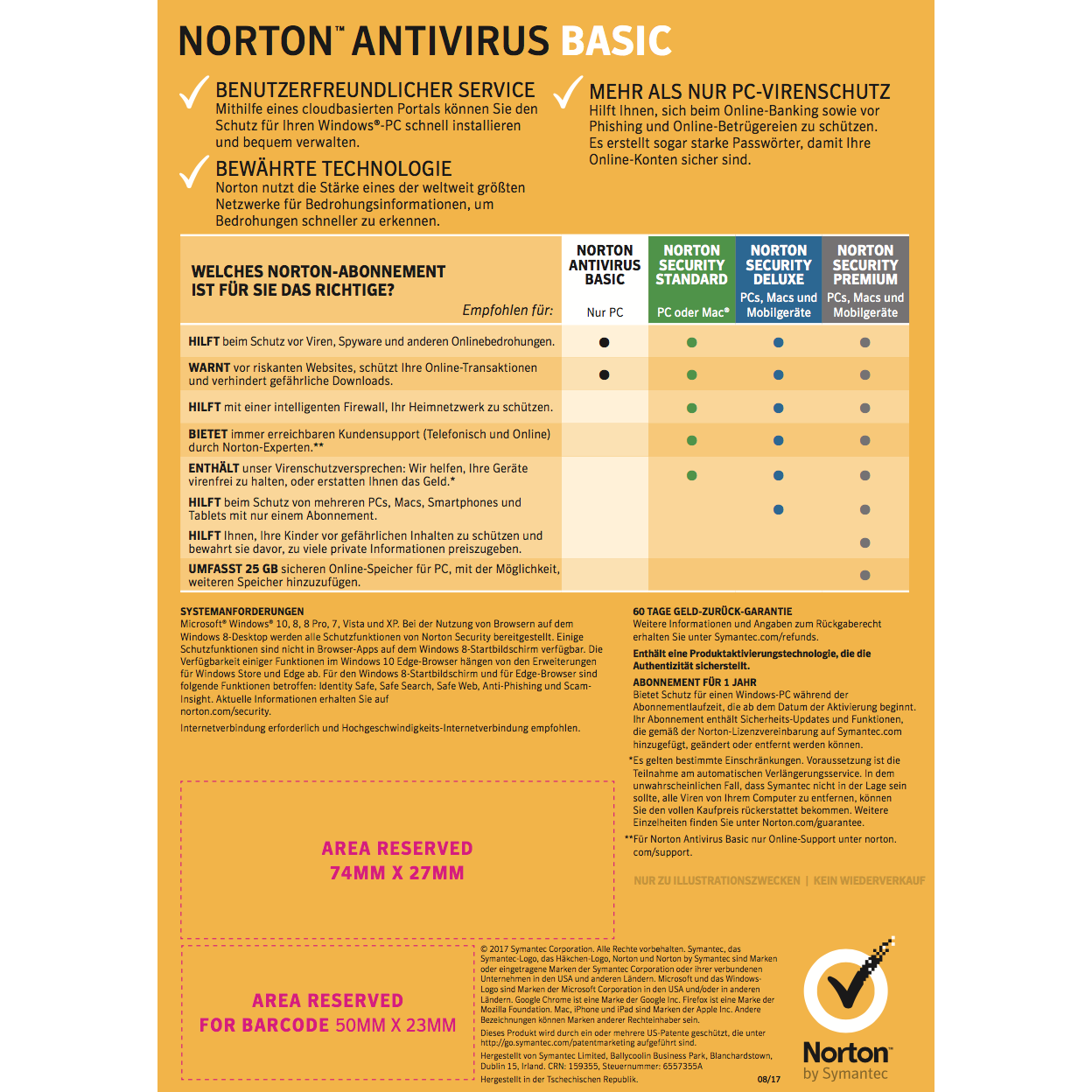 Norton Security Premium - 10 Geräte - 1 Jahr