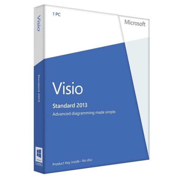 Visio 2013 Standard Product Key günstig online kaufen