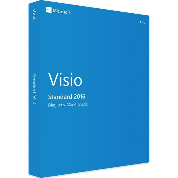 Visio 2016 Standard Product Key günstig online kaufen