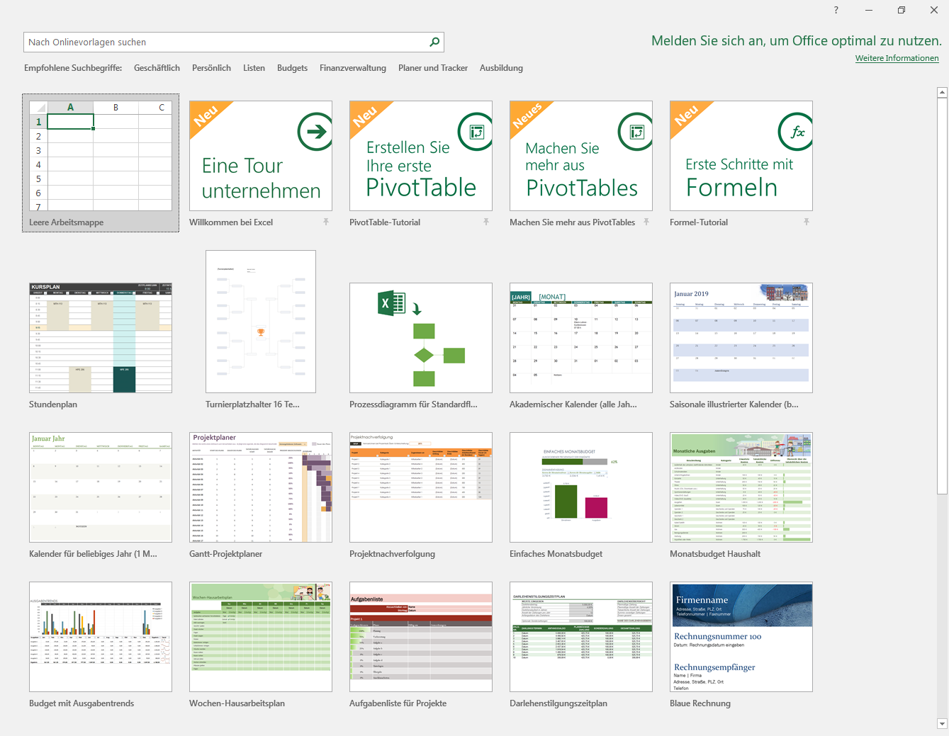 Microsoft Excel 2019 Product Key günstig online kaufen